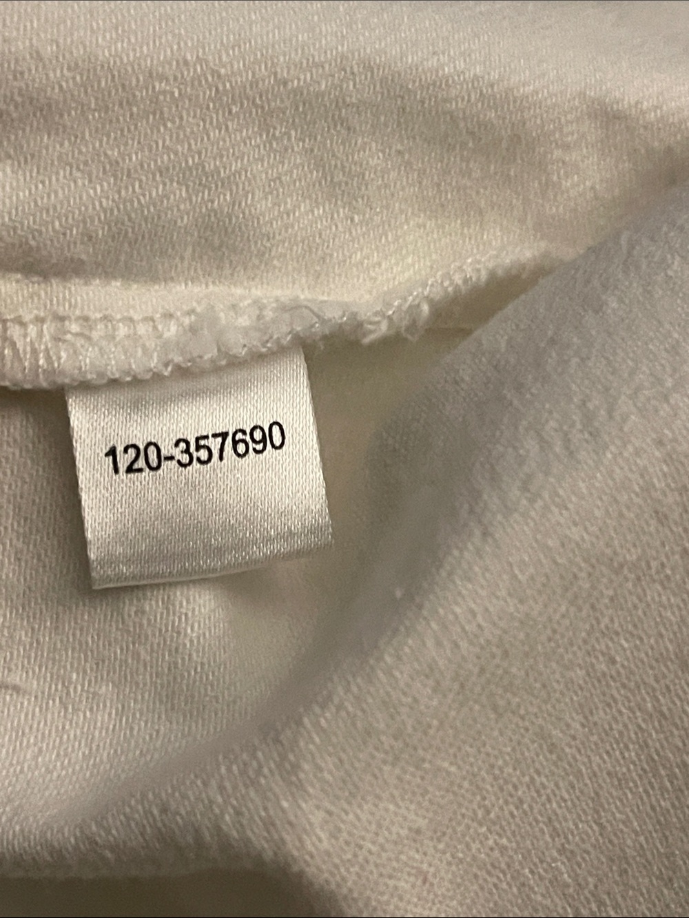 LOFT Women’s 3/4 Sleeve White Denim Trucker Jacket Size XL NWOT - Picture 14 of 14